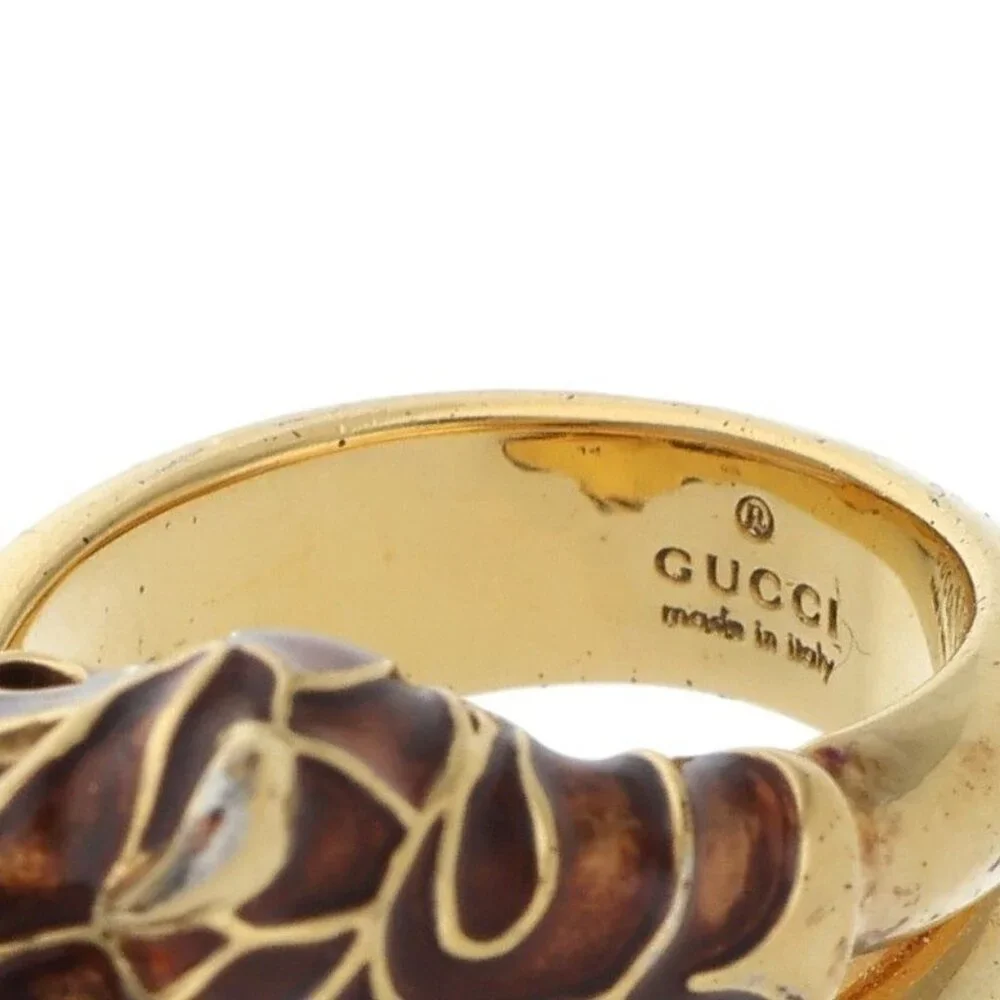 Gucci Garden Snake Ring 14 no 13.5 - Picture 3 of 5